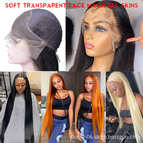 150% 180% Density HD Full lace Human Hair Wig,Glueless Full HD Lace wig,Natural Virgin Human Hair Lace Front Wig for Black Women